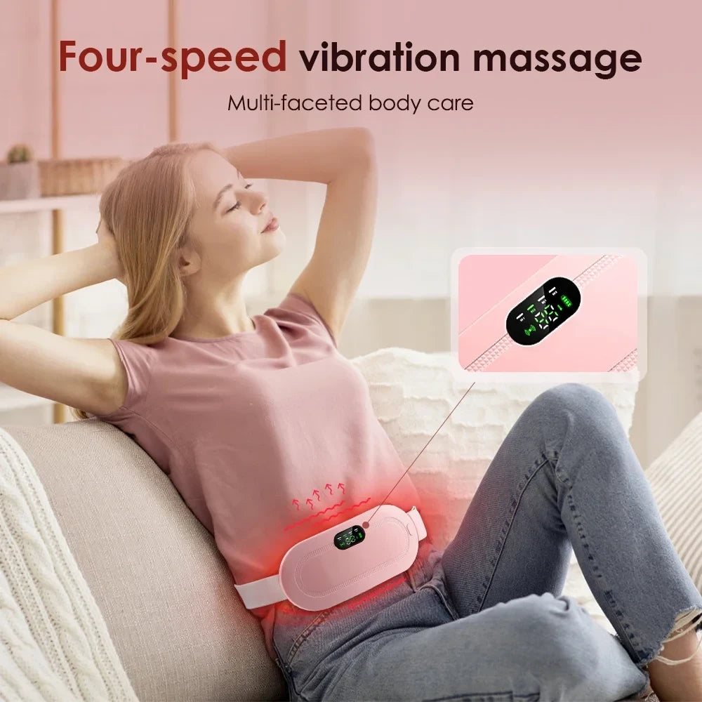 Electric Menstrual Heating and Massage Belt